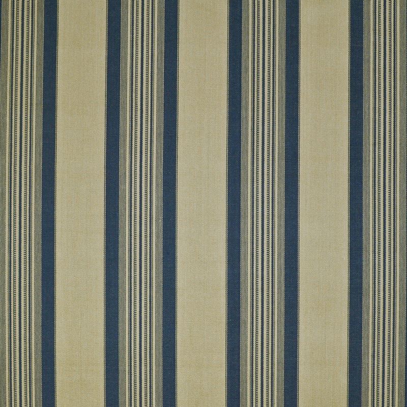 Ralph Lauren Fabric LCF68924F Tack House Stripe Indigo