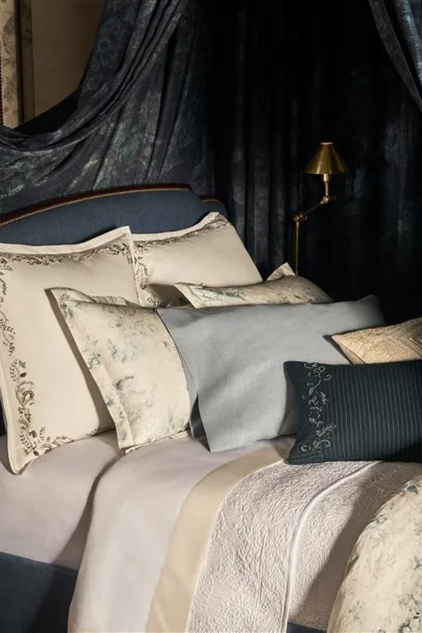 Ralph Lauren Home fabrics featuring luxury plaid floral stripe linen and upholstery textiles