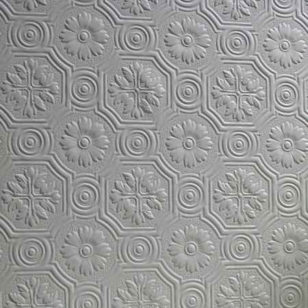 Spencer White Paintable Supaglypta Wallpaper - York Wallcoverings - 437-RD0151