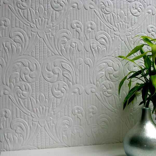 Charles White Paintable Supaglypta Wallpaper - York Wallcoverings - 437-RD0630 - York Wallcoverings Wallpaper