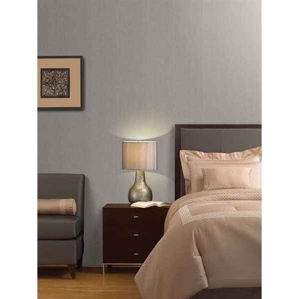 Hayes Silver Stripe Wallpaper - York Wallcoverings - 990-65069 - York Wallcoverings Wallpaper