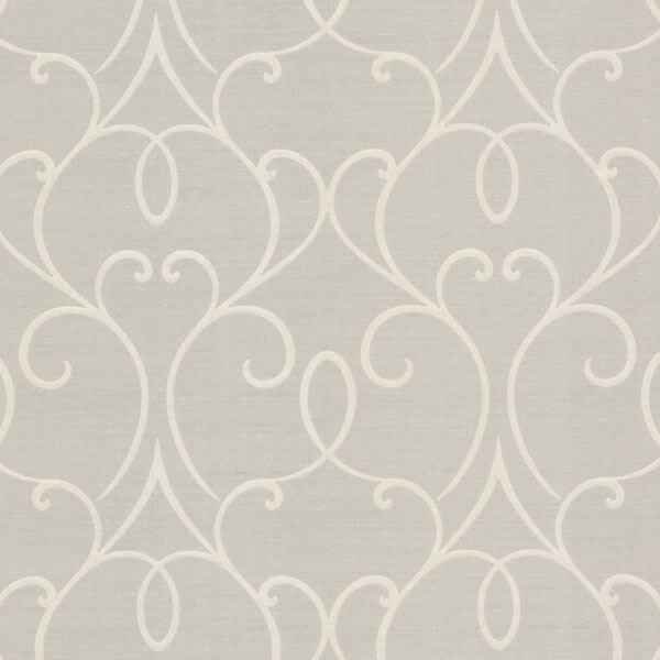 Mila Taupe Mini Classical Wallpaper - York Wallcoverings - 482-DL31093