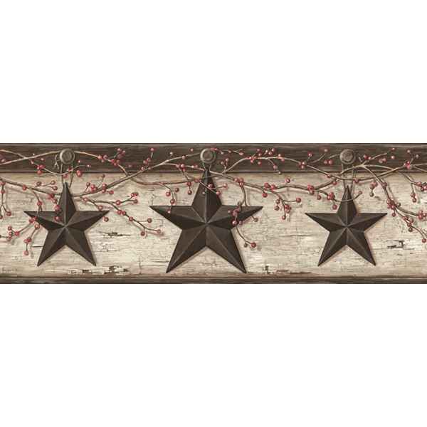 Graham Cream Rustic Star Trail Wallpaper - York Wallcoverings - BBC44601B - York Wallcoverings Wallpaper
