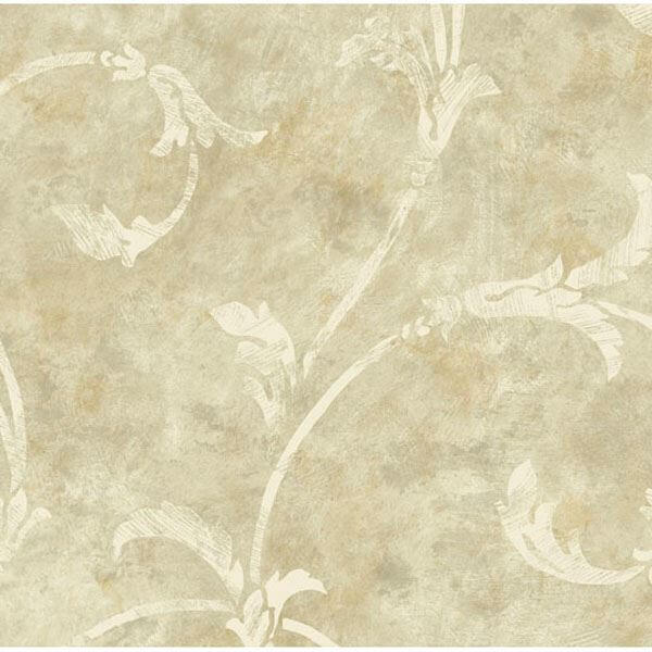 bronze-scroll-wallpaper-york-wallcoverings-hav40834 - York Wallpaper Wallpaper
