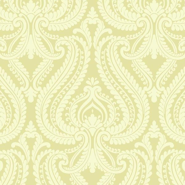 imperial-green-modern-damask-wallpaper-york-wallcoverings-2535-20623 - York Wallpaper Wallpaper