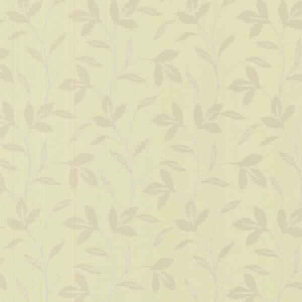 Cynthia Light Green Tonal Leaf Trail Wallpaper - York Wallcoverings - 2532-20483