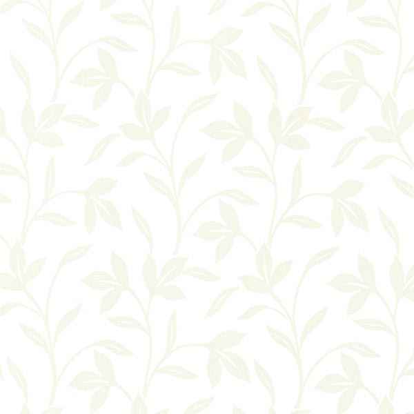 Cynthia Champagne Tonal Leaf Trail Wallpaper - York Wallcoverings - 2532-20480