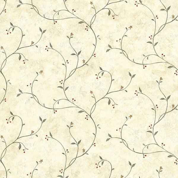 Peyton Green Tin Star Trail Wallpaper - York Wallcoverings - CTR09154 - York Wallcoverings Wallpaper