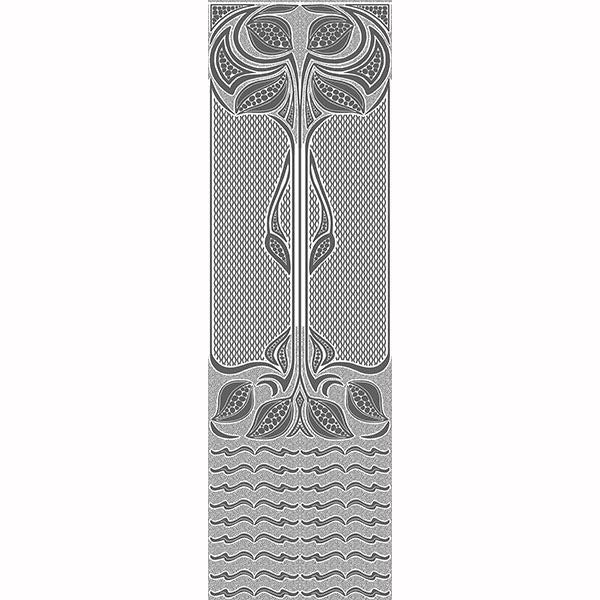 nouveau-white-paintable-dado-wallpaper-york-wallcoverings-rd06681 - York Wallpaper Wallpaper