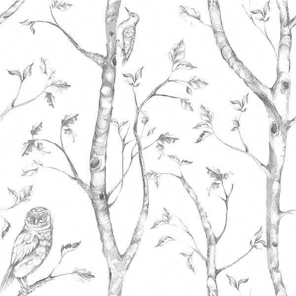 gray-woods-peel-and-stick-wallpaper-york-wallcoverings-nus1412 - York Wallcoverings Wallpaper