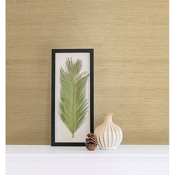 kostya-cream-grasscloth-york-wallcoverings-2622-65624 - York Wallcoverings Wallpaper