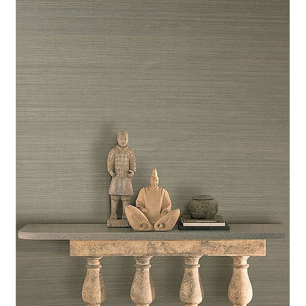 manos-teal-grasscloth-wallpaper-york-wallcoverings-2622-54752 - York Wallpaper Wallpaper