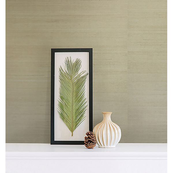 ruslan-grey-grasscloth-wallpaper-york-wallcoverings-2622-30234 - York Wallcoverings Papel pintado