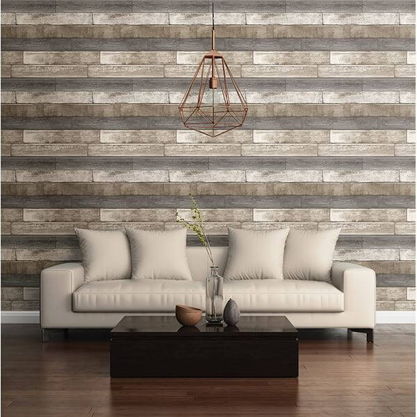 grey-weathered-plank-wallpaper-york-wallcoverings-2701-22345 - York Wallpaper Wallpaper