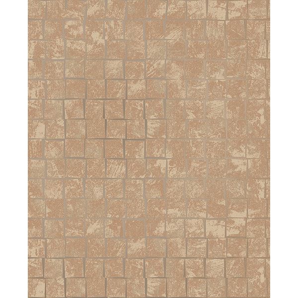 cubist-copper-geometric-wallpaper-york-wallcoverings-2683-23004 - York Wallpaper Wallpaper