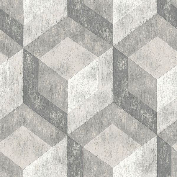 bauhaus-weathered-wood-peel-and-stick-wallpaper-york-wallcoverings-nu2277hd2 - York Wallcoverings Wallpaper