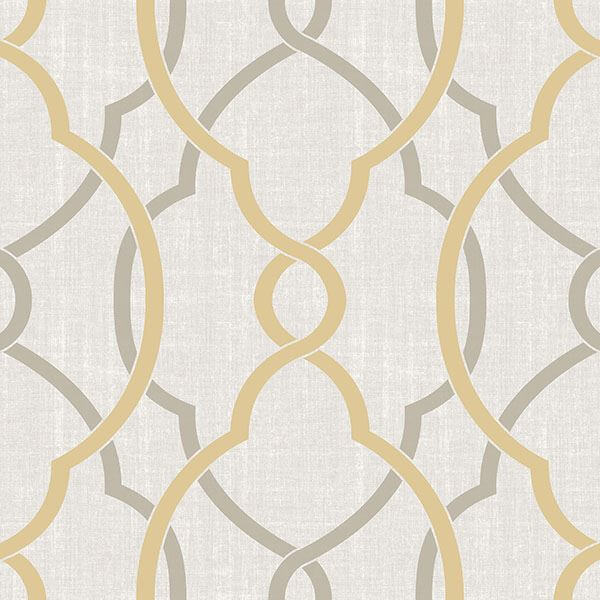sausalito-taupeyellow-peel-and-stick-wallpaper-york-wallcoverings-nu1695 - York Wallcoverings Wallpaper