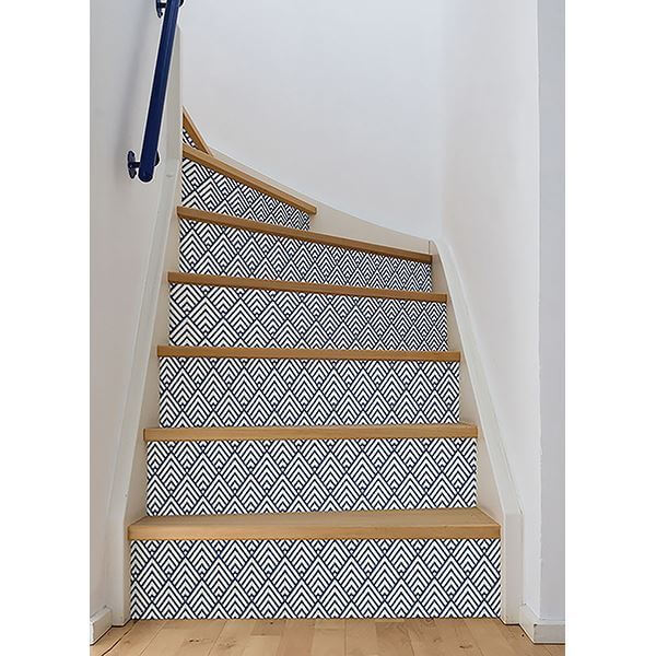 arrowhead-deep-blue-peel-and-stick-wallpaper-york-wallcoverings-nus1701 - York Wallcoverings Wallpaper