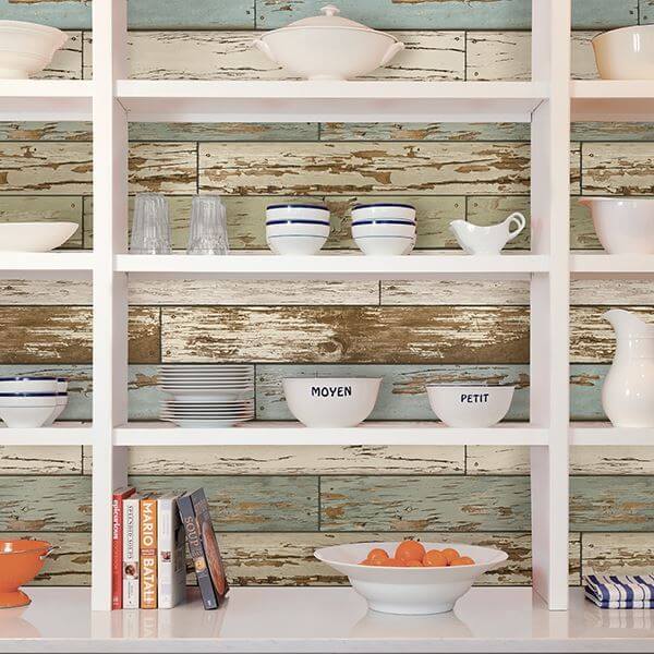 old-salem-vintage-wood-peel-and-stick-wallpaper-york-wallcoverings-nus2188 - York Wallcoverings Wallpaper