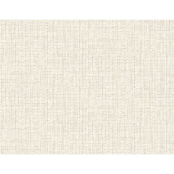 woven-white-grid-wallpaper-york-wallcoverings-ps41302 - York Wallcoverings Papel pintado