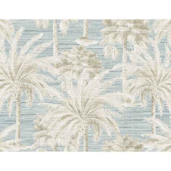 Dream Blue Texture Wallpaper - York Wallcoverings - PS40002