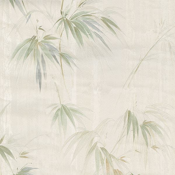 atlis-beige-bamboo-wallpaper-york-wallcoverings-2704-05018 - York Wallcoverings Wallpaper