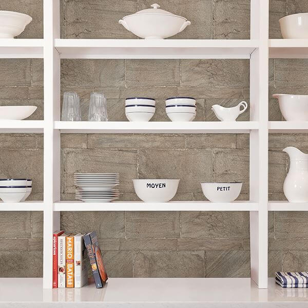 beige-sandstone-wall-peel-and-stick-wallpaper-york-wallcoverings-nu2237hd2 - York Wallcoverings Wallpaper