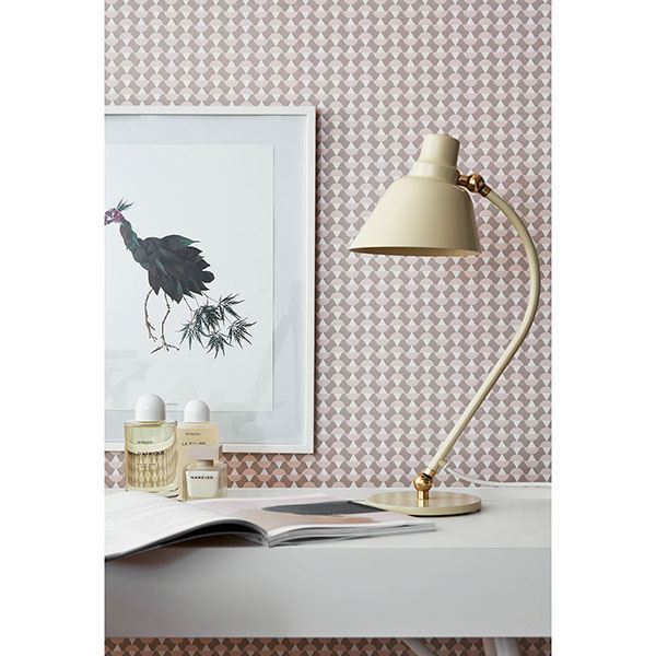 arne-blush-geometric-wallpaper-york-wallcoverings-wv1782 - York Wallcoverings Wallpaper
