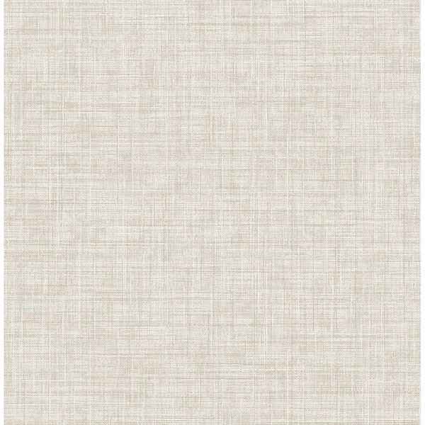 Mendocino Neutral Linen Wallpaper - York Wallcoverings - 3117-24273