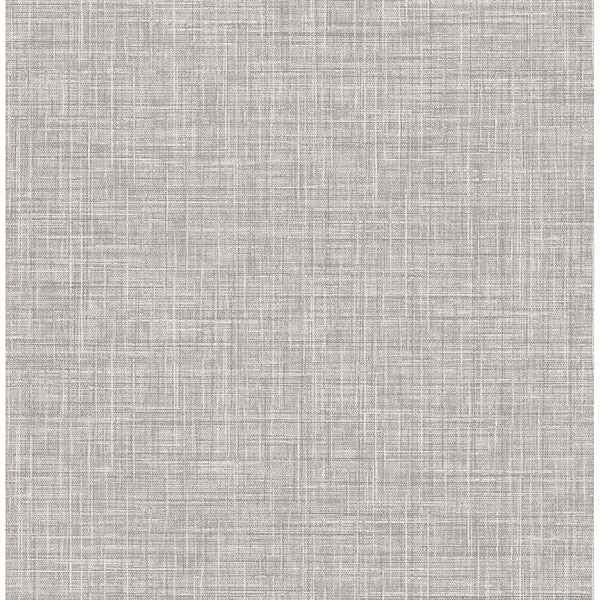 Mendocino Grey Linen Wallpaper - York Wallcoverings - 3117-24270 - York Wallcoverings Wallpaper