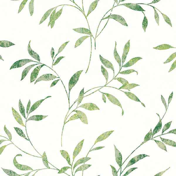 Sanibel Green Trail Wallpaper - York Wallcoverings - 3117-54517 - York Wallcoverings Wallpaper