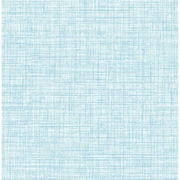 mendocino-blue-linen-wallpaper-york-wallcoverings-3117-24276 - York Wallcoverings Wallpaper