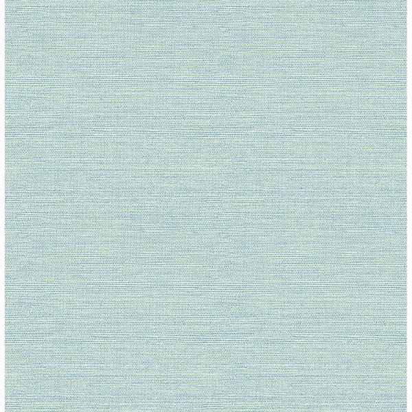 Agave Teal Grasscloth Wallpaper - York Wallcoverings - 3117-24282