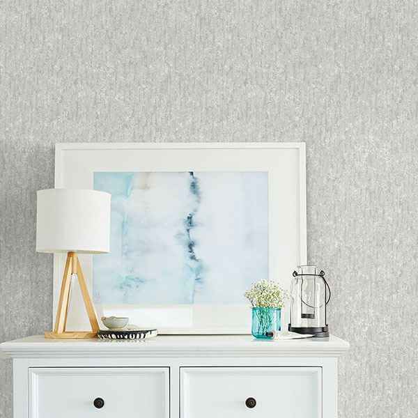 Cole Light Grey Winter Plain Wallpaper - York Wallcoverings - 2767-42031 - York Wallcoverings Wallpaper