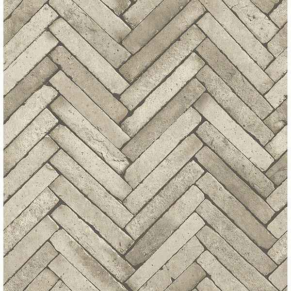 Arrow Neutral Diagonal Slate Wallpaper - York Wallcoverings - 2767-23759 - York Wallcoverings Wallpaper