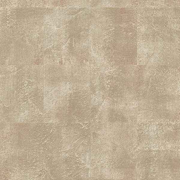 Azoic Copper Brushstroke Squares Wallpaper - York Wallcoverings - 2767-24432 - York Wallcoverings Wallpaper