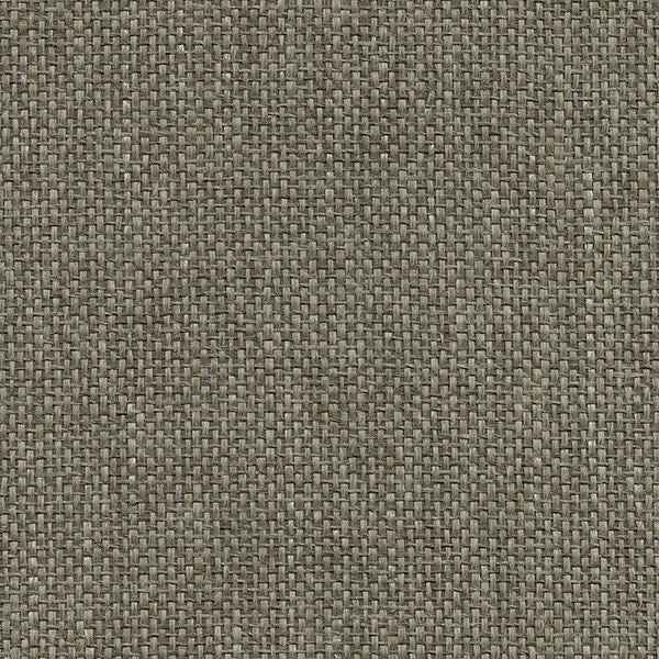 Gaoyou Taupe Paper Weave Wallpaper - York Wallcoverings - 2732-80080