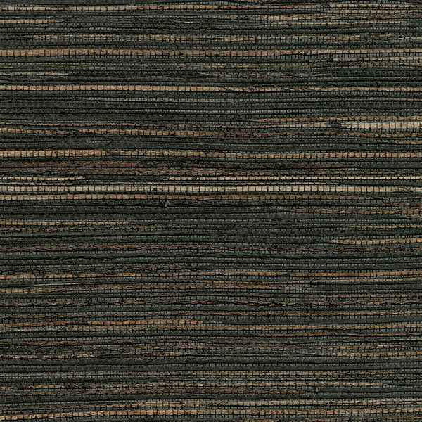 Shandong Charcoal Ramie Grasscloth Wallpaper - York Wallcoverings - 2732-80081