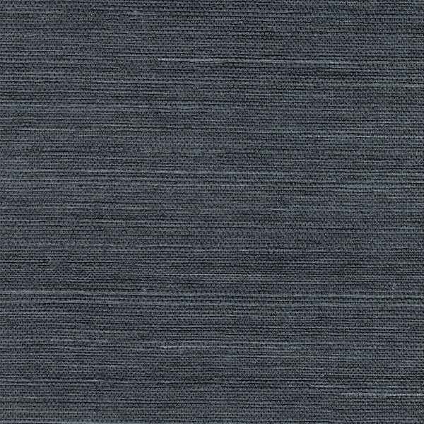 Peninsula Navy Sisal Grasscloth Wallpaper - York Wallcoverings - 2732-80088