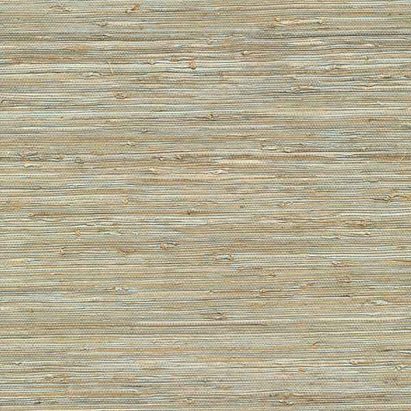 Taizhou Blue Grasscloth Wallpaper - York Wallcoverings - 2732-65437 - York Wallcoverings Wallpaper