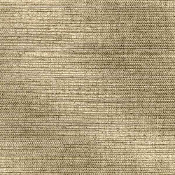 Kansu Brown Sisal Grasscloth Wallpaper - York Wallcoverings - 2732-80086