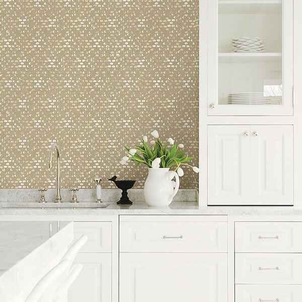 Blissful Honey Harlequin Wallpaper - York Wallcoverings - 2793-24716 - York Wallcoverings Wallpaper