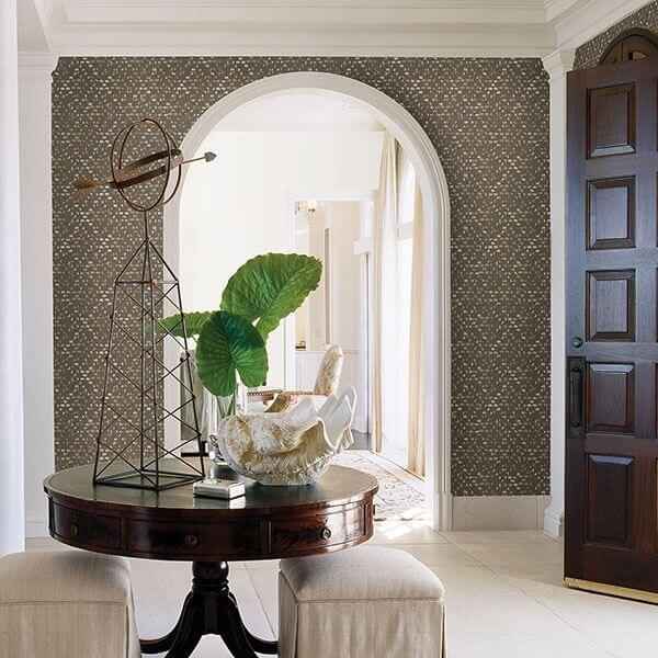 Blissful Brown Harlequin Wallpaper - York Wallcoverings - 2793-24717 - York Wallcoverings Wallpaper