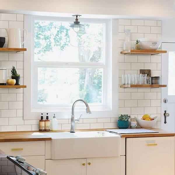 Freedom Off White Subway Tile Wallpaper - York Wallcoverings - 3115-12491 - York Wallcoverings Wallpaper