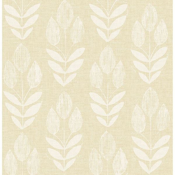 garland-wheat-block-tulip-wallpaper-york-wallcoverings-3115-24471 - York Wallcoverings Wallpaper