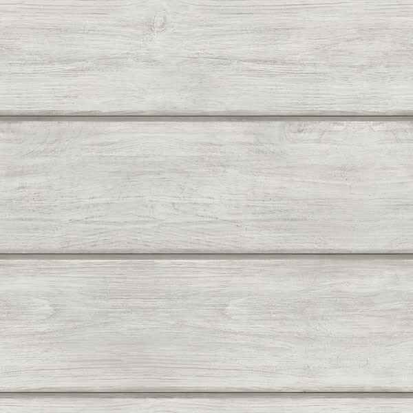 Cassidy Light Grey Wood Planks Wallpaper - York Wallcoverings - 3115-12442
