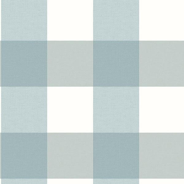 amos-teal-gingham-wallpaper-york-wallcoverings-3115-12535