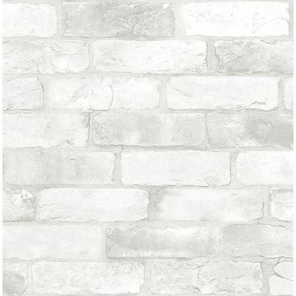 bushwick-off-white-reclaimed-bricks-wallpaper-york-wallcoverings-2766-22321 - York Wallcoverings Wallpaper