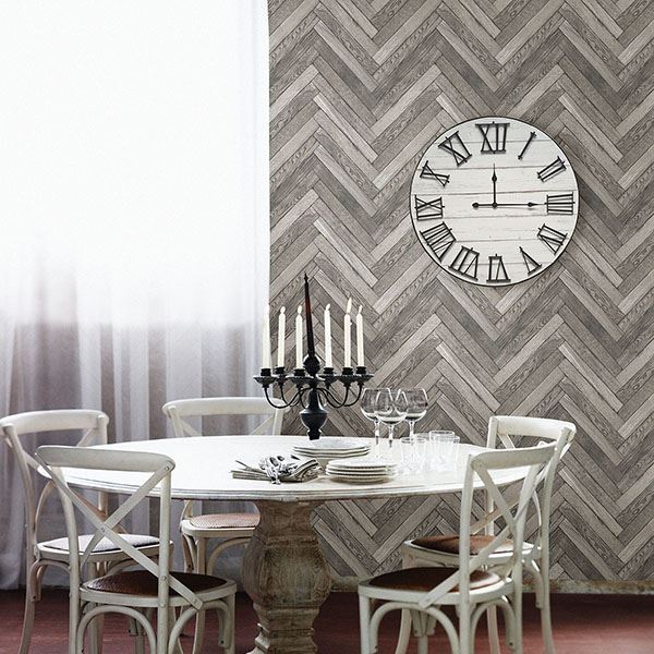 mammoth-light-grey-diagonal-wood-wallpaper-york-wallcoverings-2766-23755 - York Wallcoverings Wallpaper