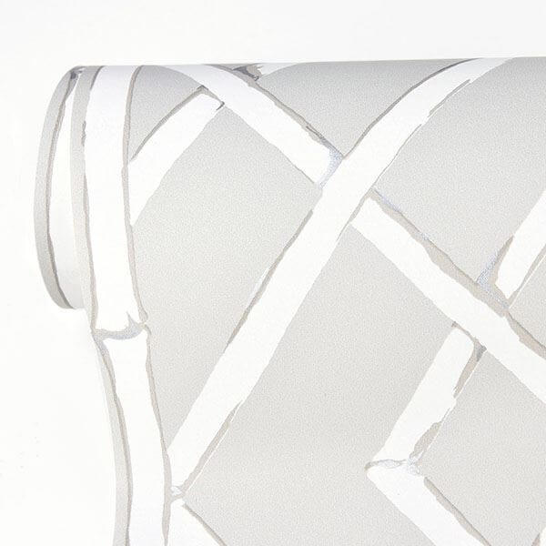 platinum-latticework-wallpaper-york-wallcoverings-2785-24809 - York Wallpaper Wallpaper